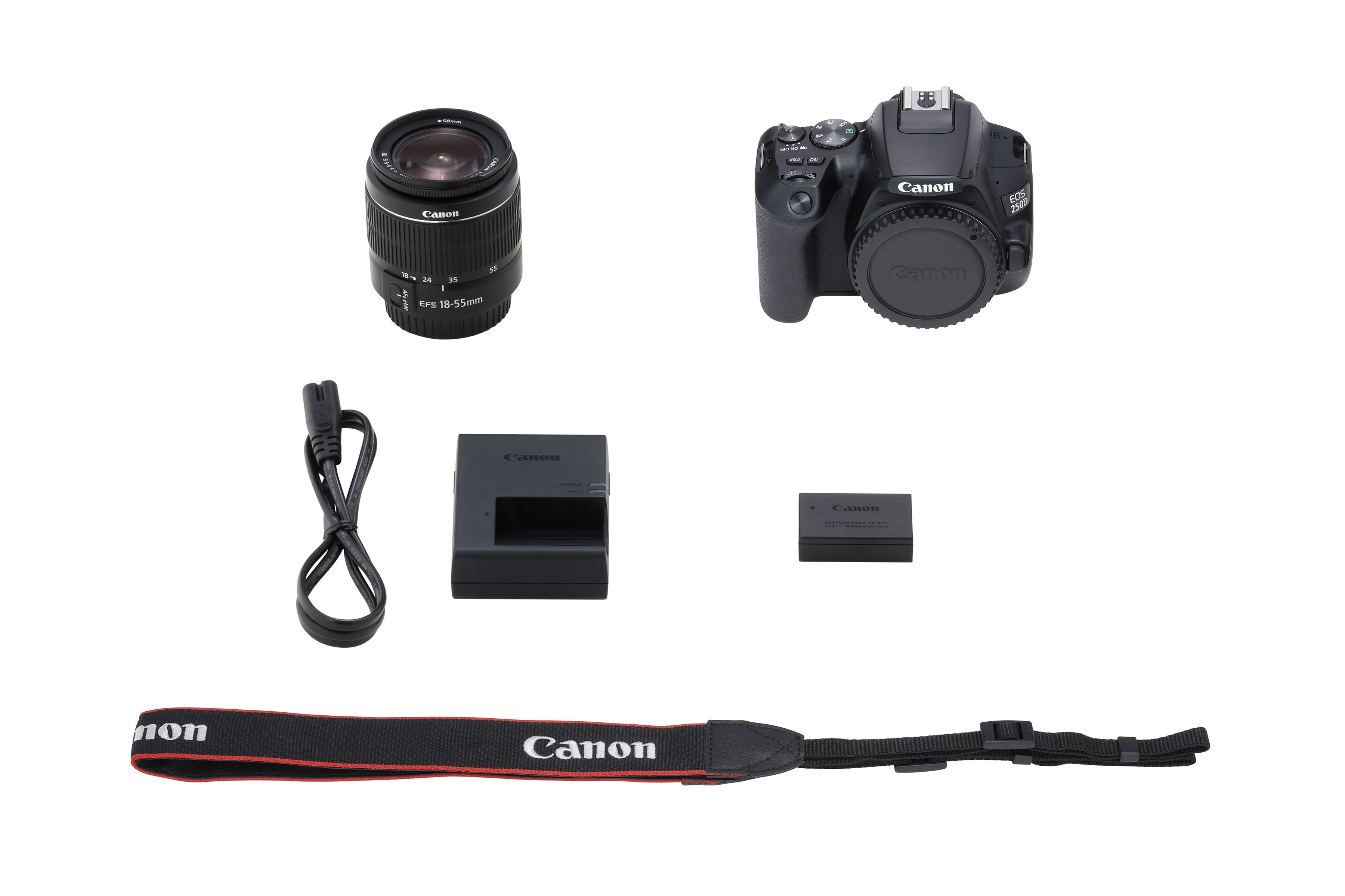 Canon EOS 250D + 18-55mm DC