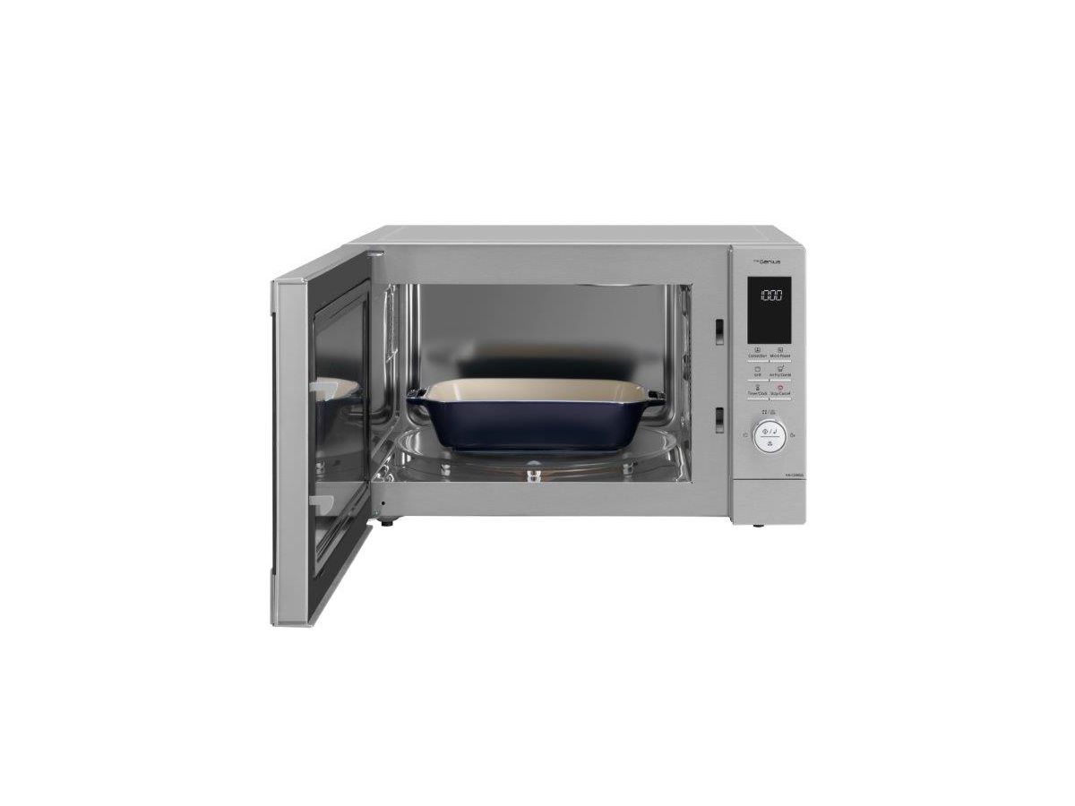 Panasonic Mikrowelle CD88 Kombi silber