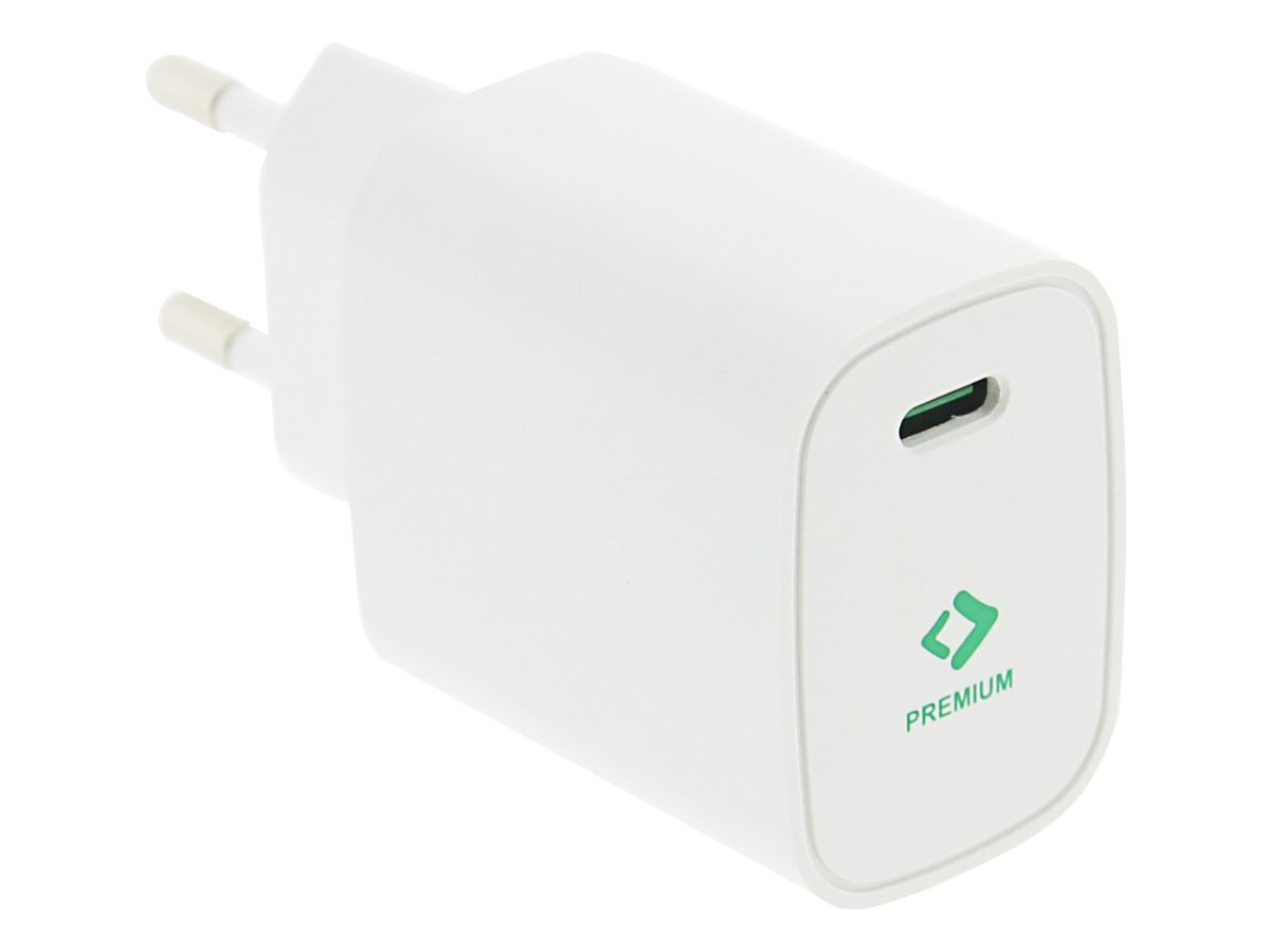 Patona Chargeur USB-C 20W Blanc