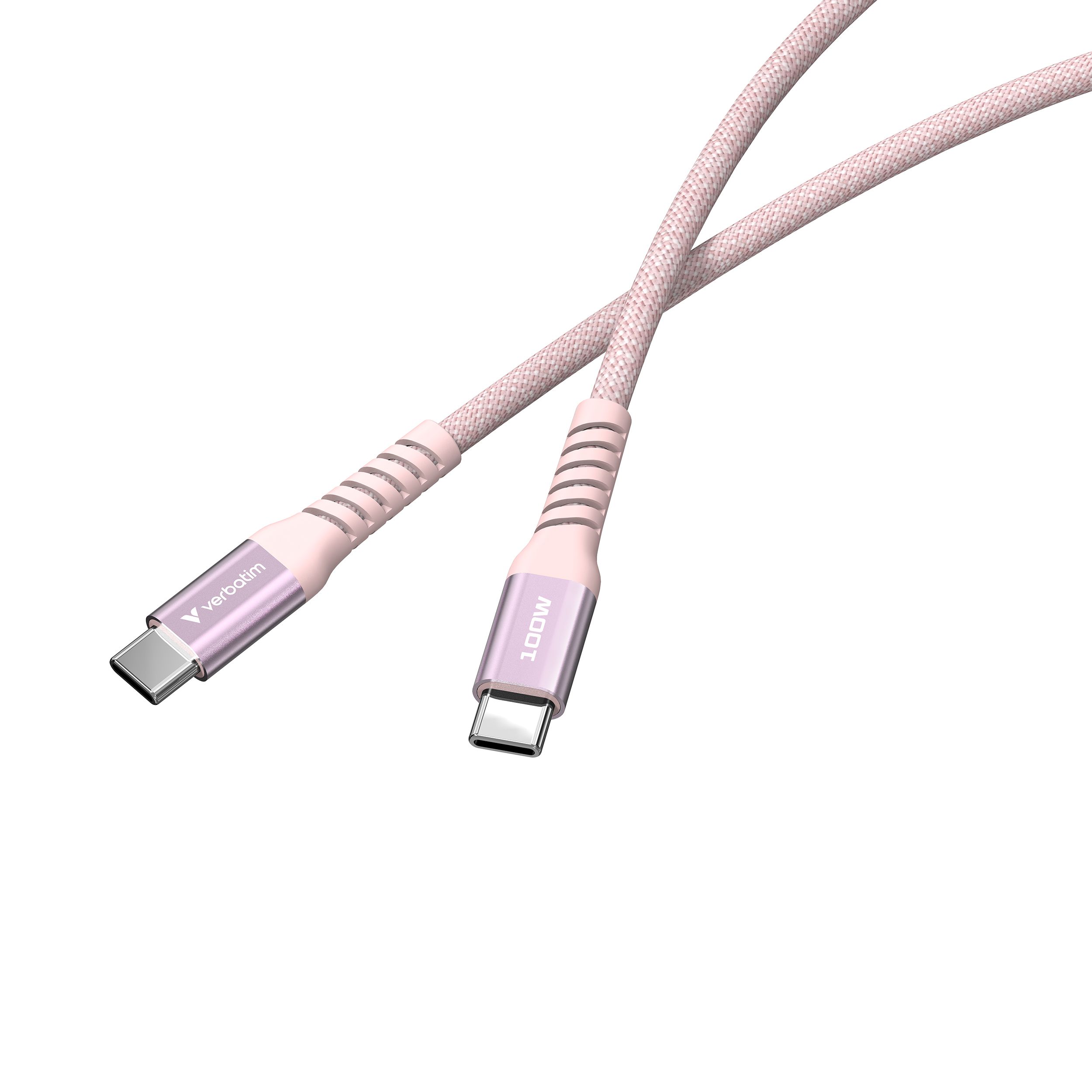 Verbatim Magnetic Cable USB-C 100W Pink