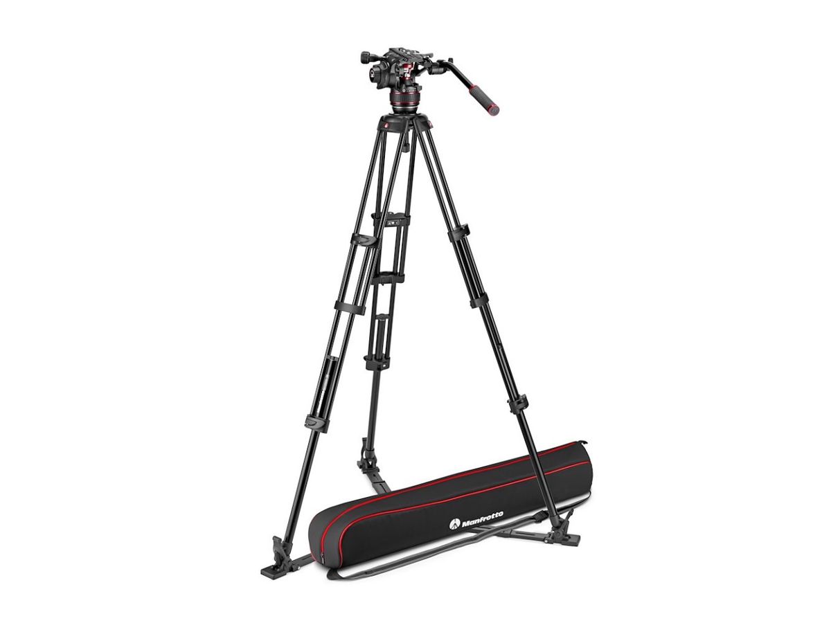 Manfrotto 608 Head w/Twin Leg Alu GS