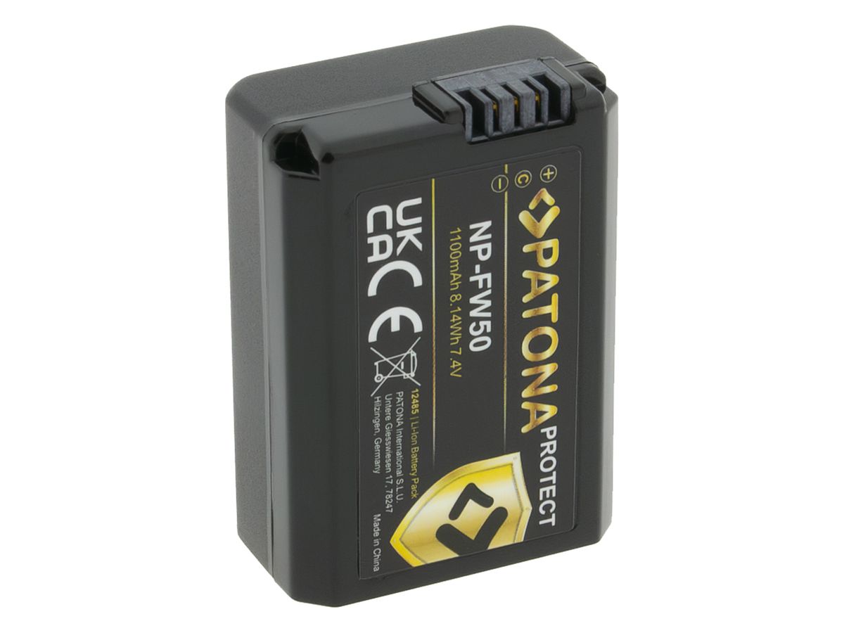 Patona Protect Batterie Sony NP-FW50