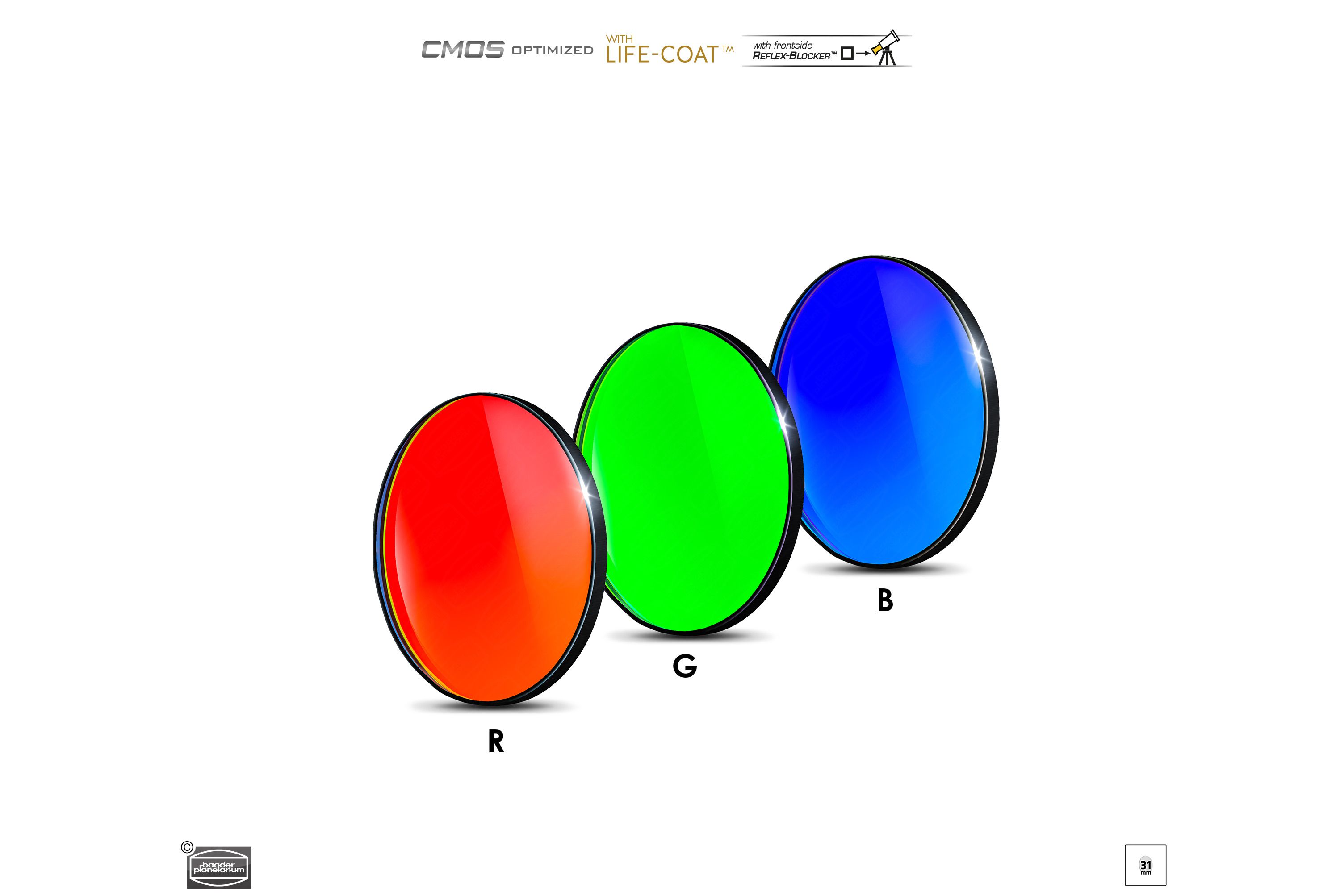 Baader RGB 31mm Filtersatz