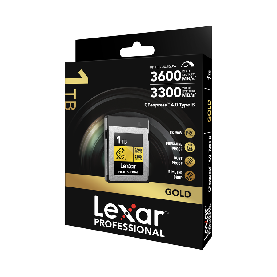 Lexar 3600MB/s CFexpress 4.0 B 1TB Gold