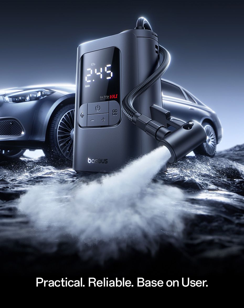 Baseus GoTrip VA1Pro Mini Wired Inflator