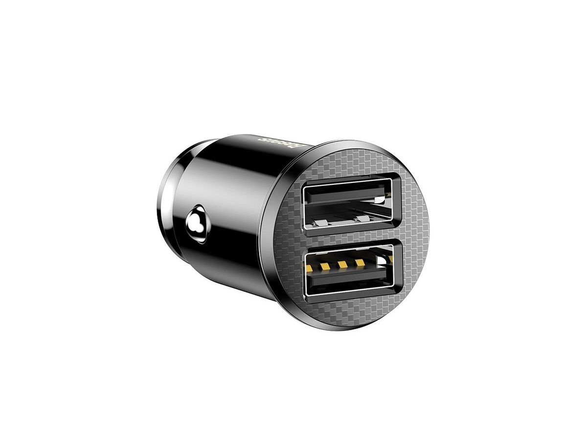 Baseus Dual Car Charger 5V Black