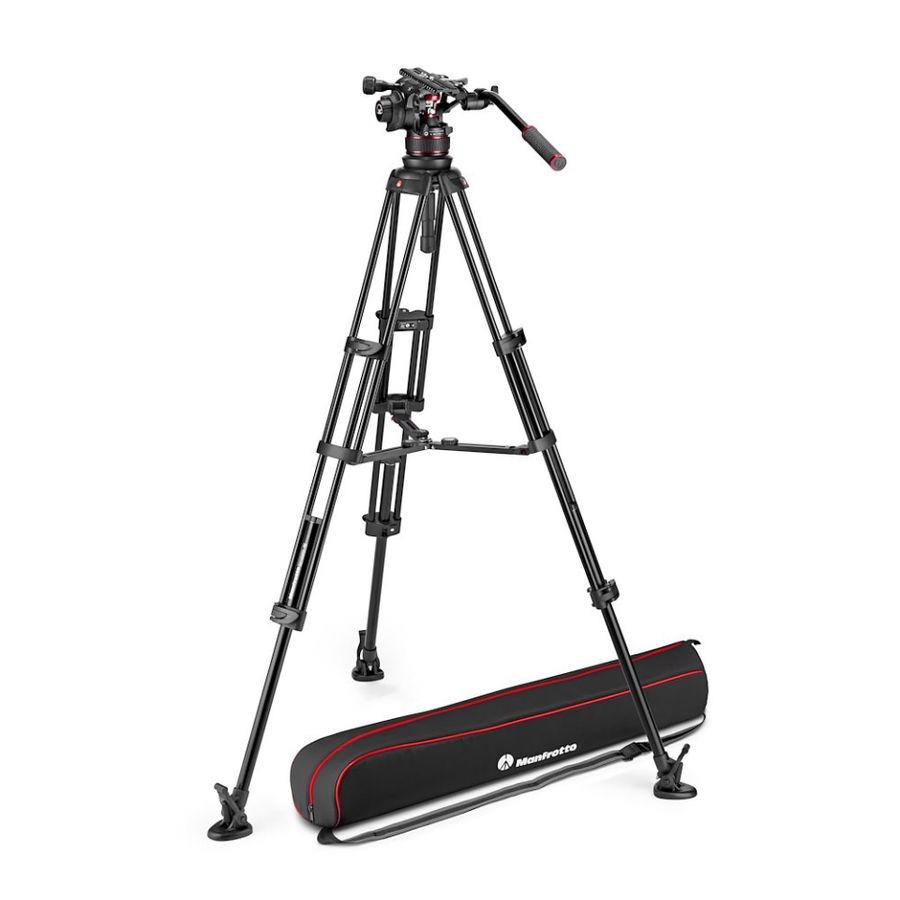 Manfrotto 612 Head w/Twin Leg Alu MS