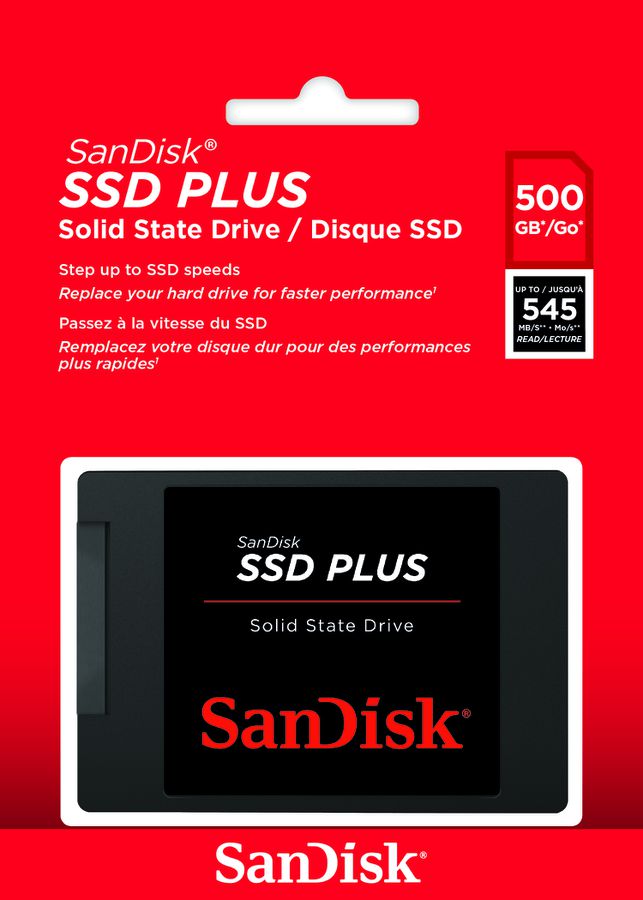 SanDisk SSD Plus 2.5' SATA 500GB