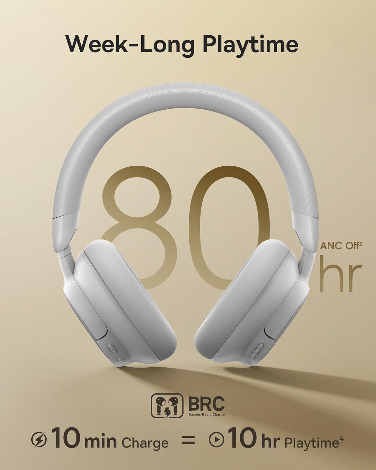 Baseus Bowie MH1 Wirel ANC Headphones Gr