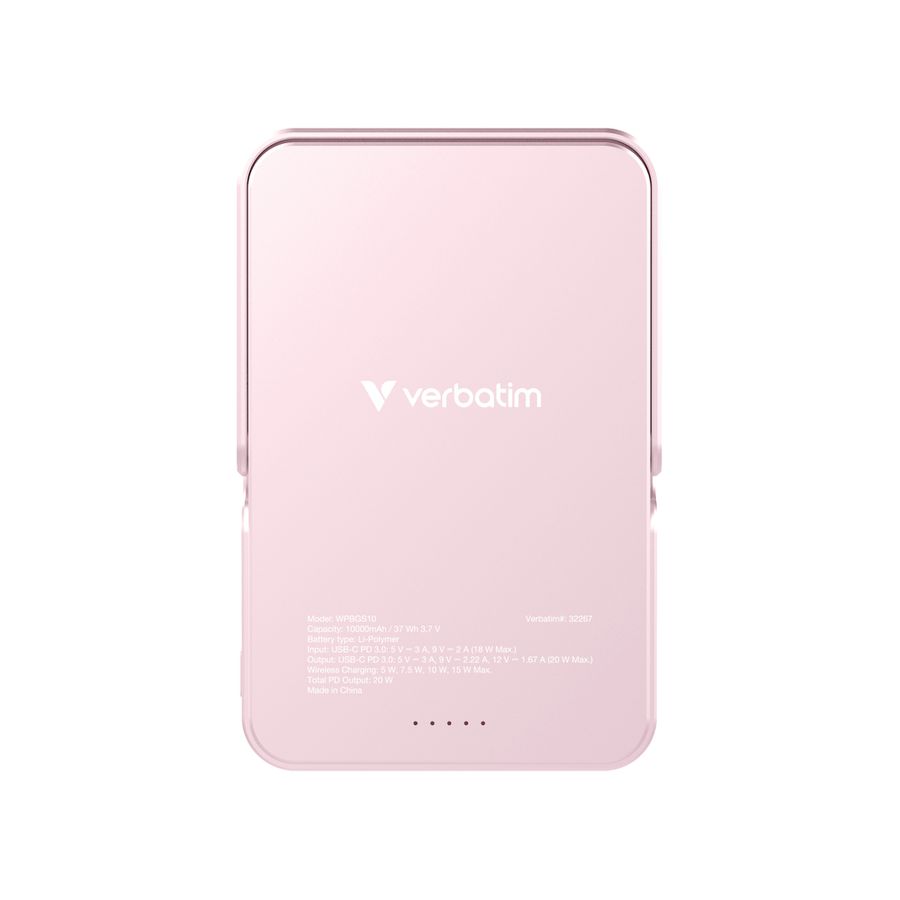 Verbatim Powerbank 10000 mAh Pink