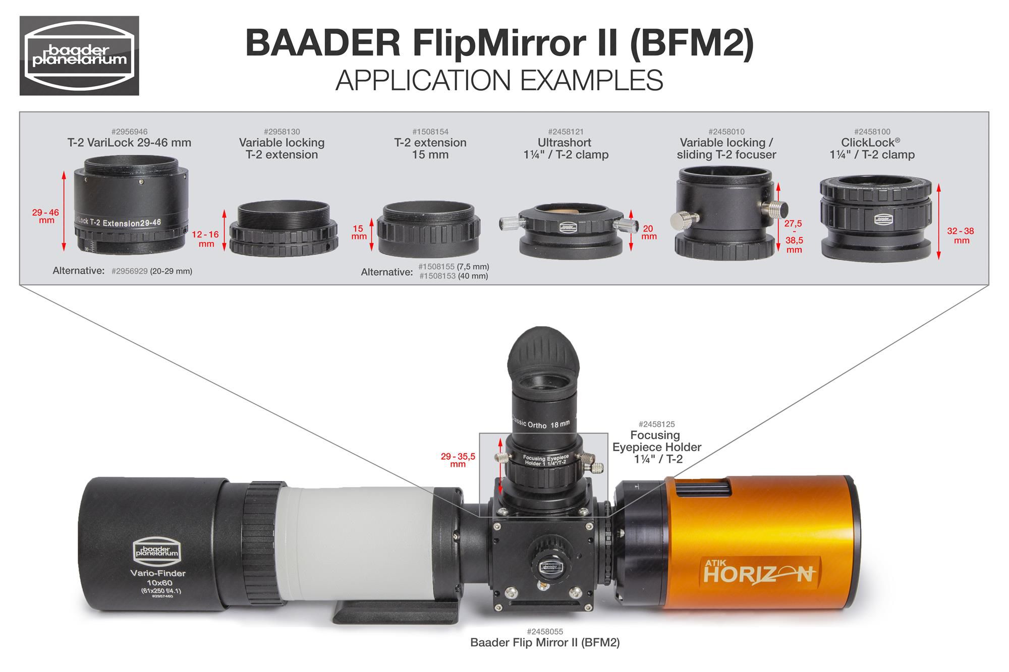 Baader FlipMirror II Zenitspiegel BFM II