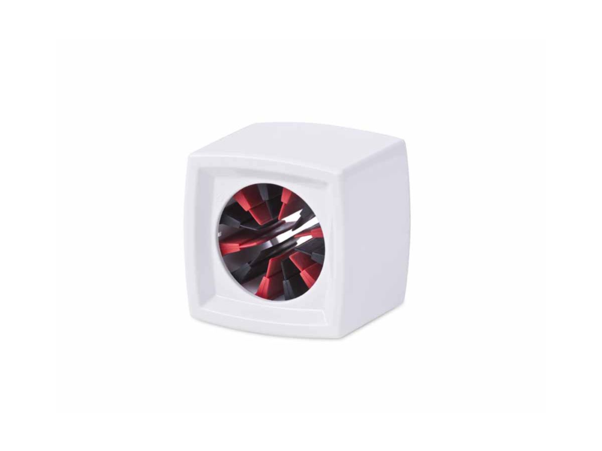 Rycote Single Square White Mic Flag