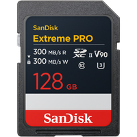 SanDisk Extreme Pro 300MB/s SDXC 128GB