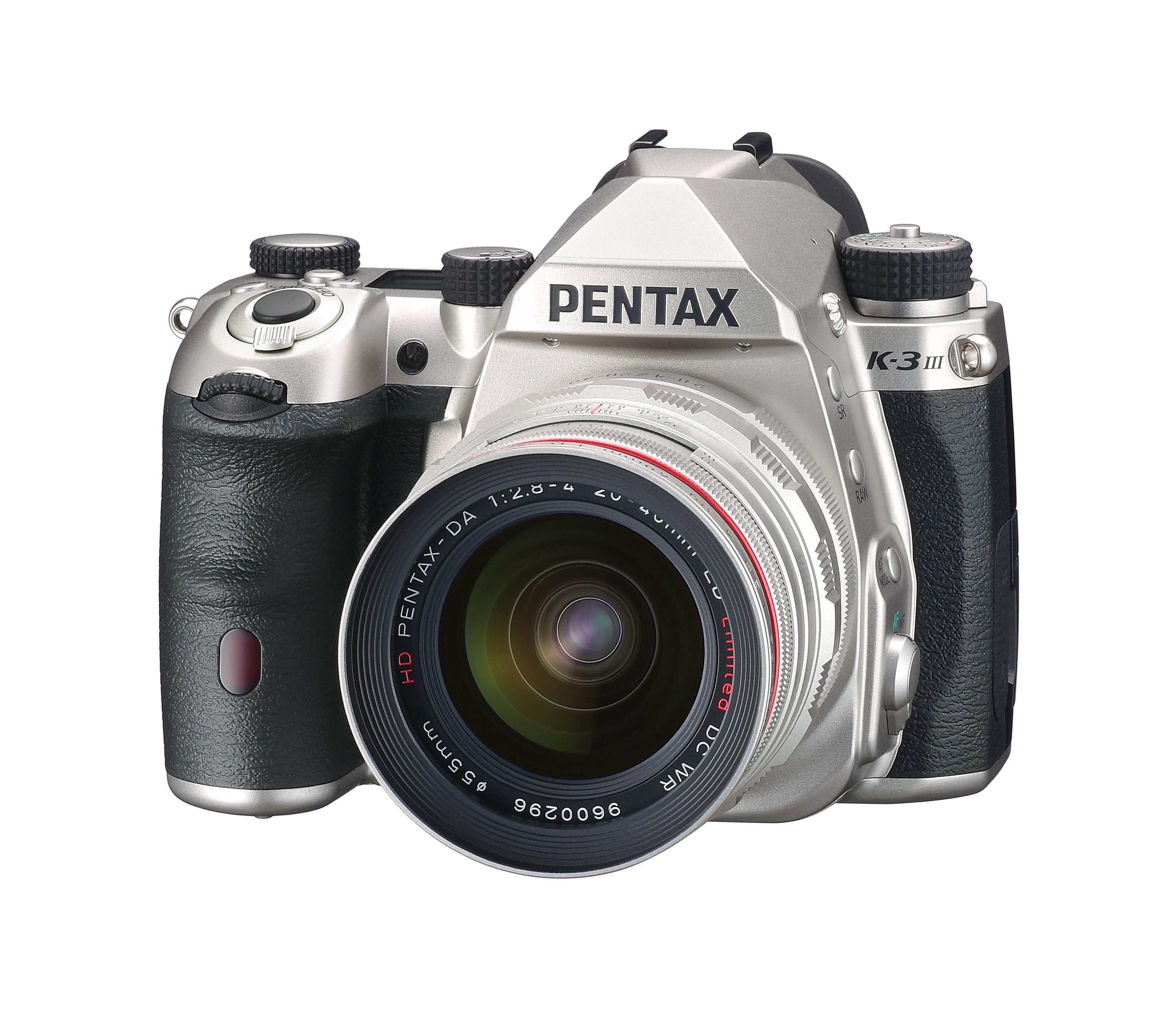 Pentax K-3 Mark III silver + DA 20-40mm