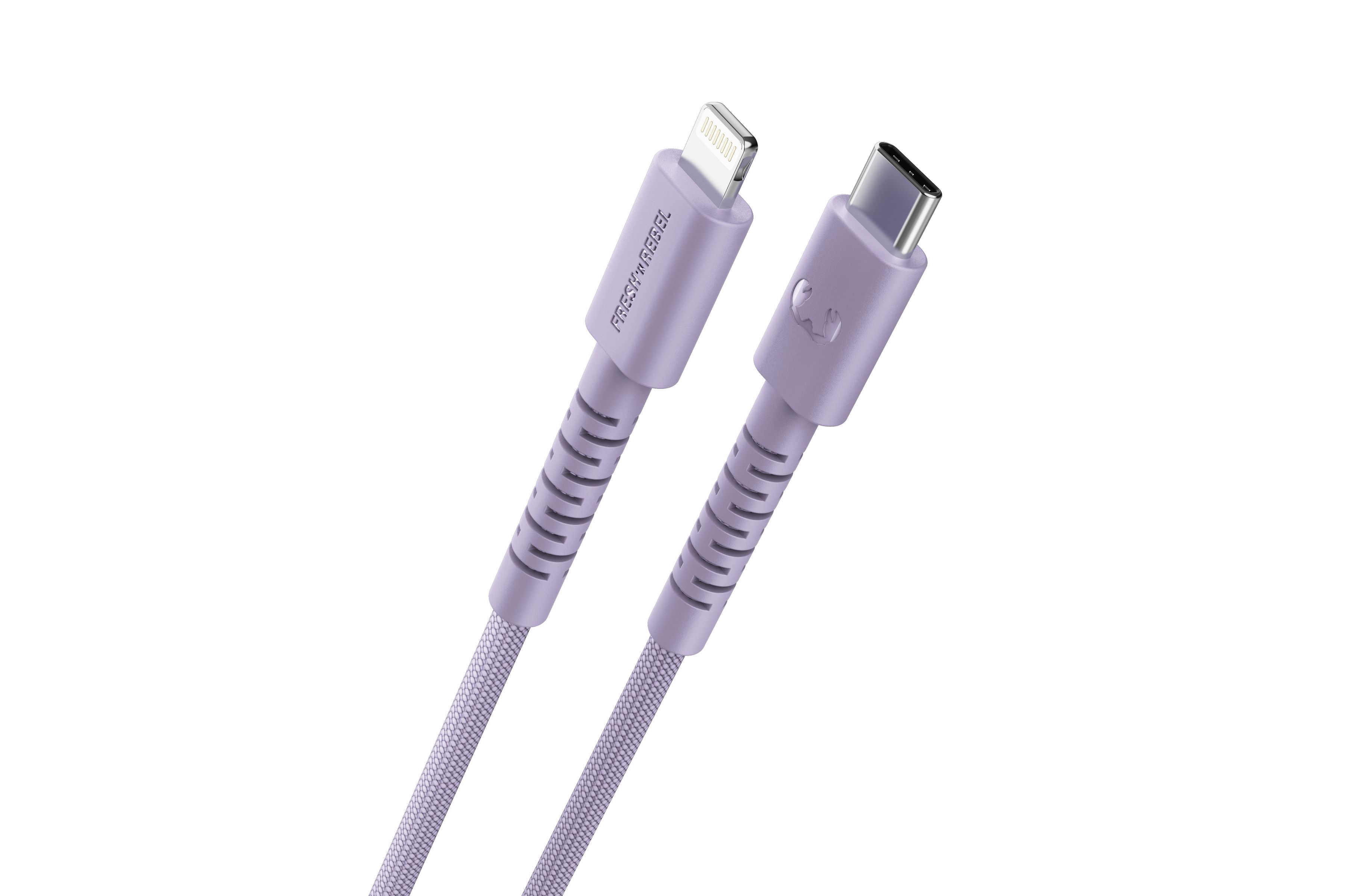 Fresh 'n Rebel USB-C to Lightning Lilac