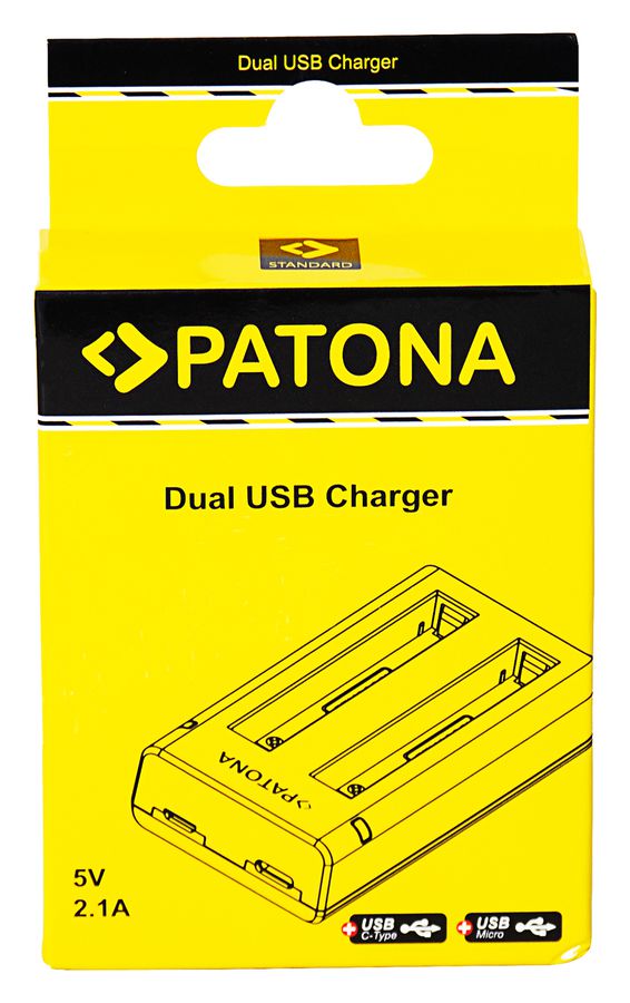 Patona Dual Ladegerät Insta360 X4