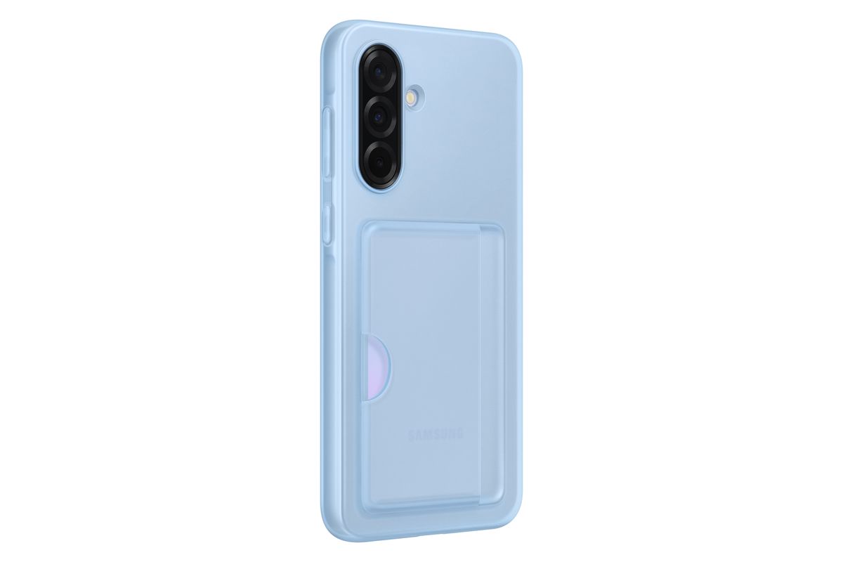 Samsung A36 Card Slot Case Blue