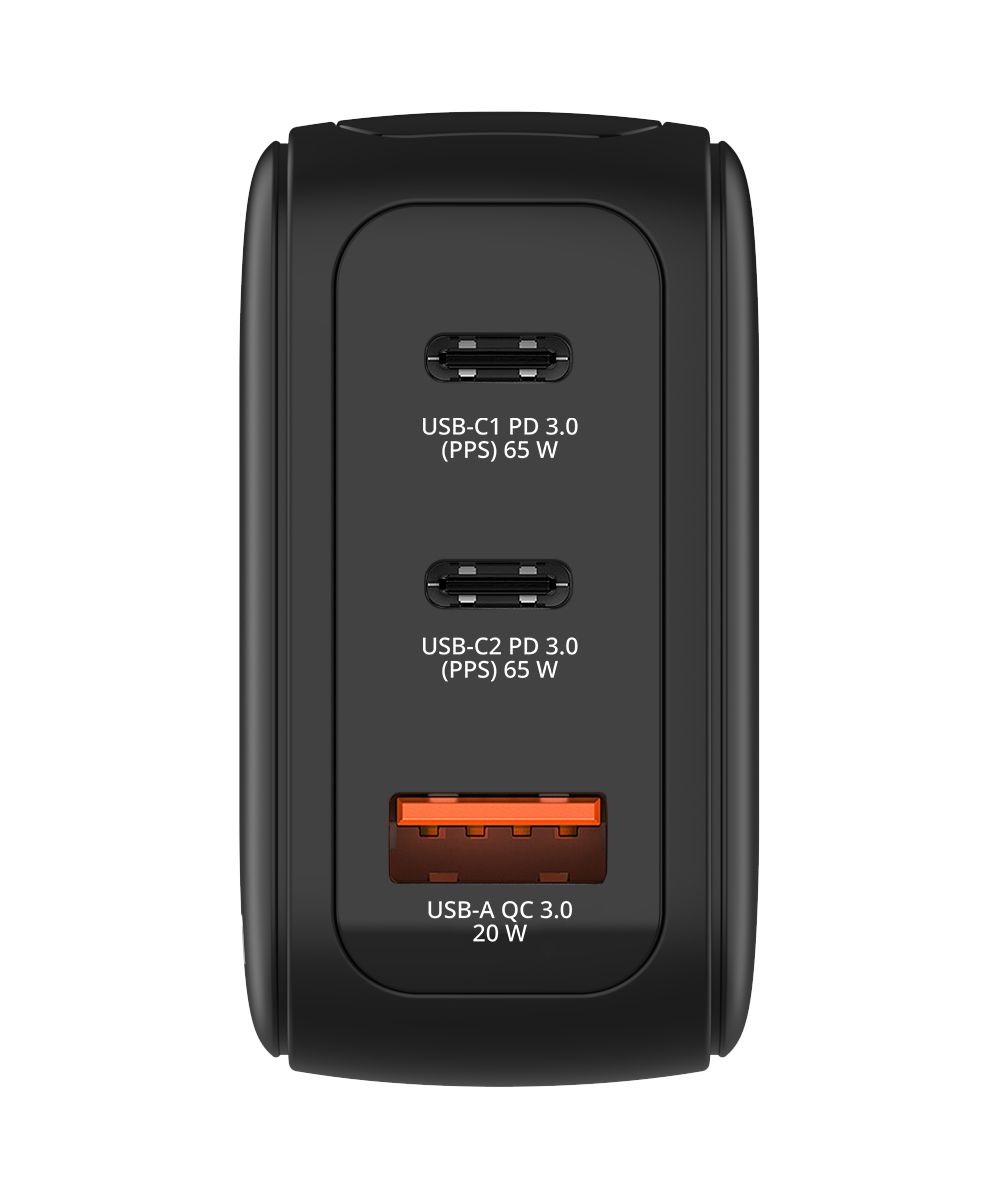 Verbatim Mini GaN Charger 65W Display