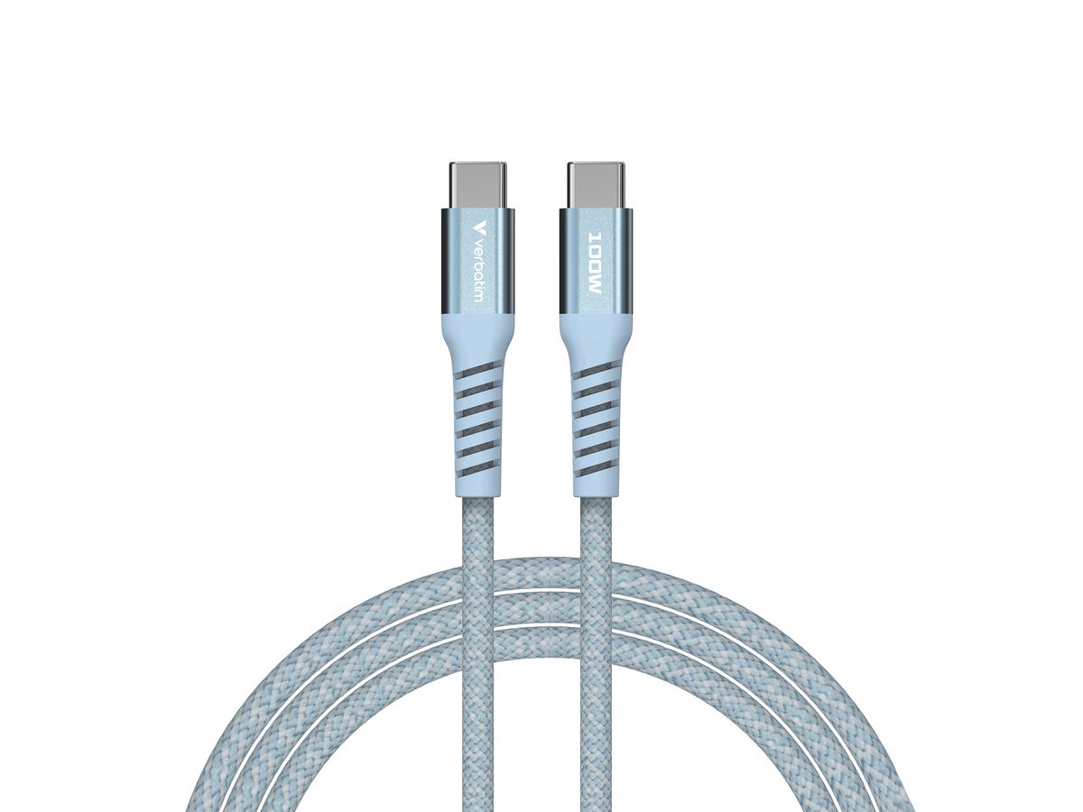 Verbatim Magnetic Cable USB-C 100W Blue