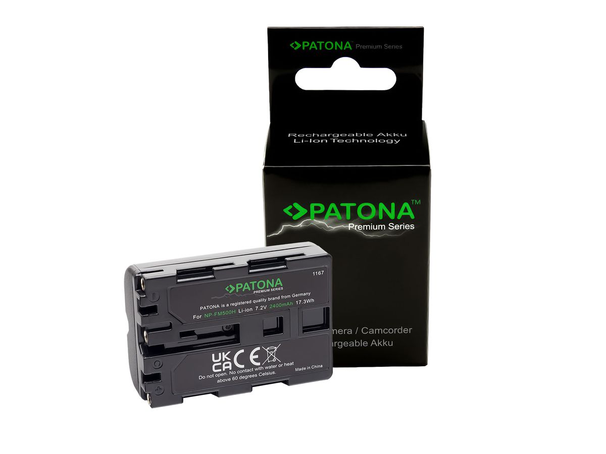 Patona Batterie Premium Sony NP-FM500H