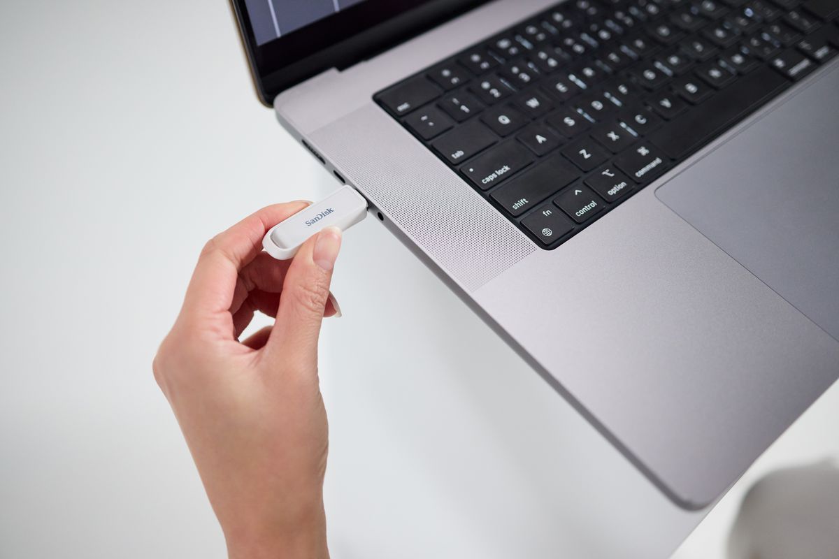 SanDisk Phone Drive USB-C 64GB weiss