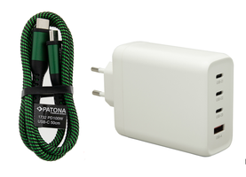 Patona GaN 4x PD140W Fast Charger Bundle