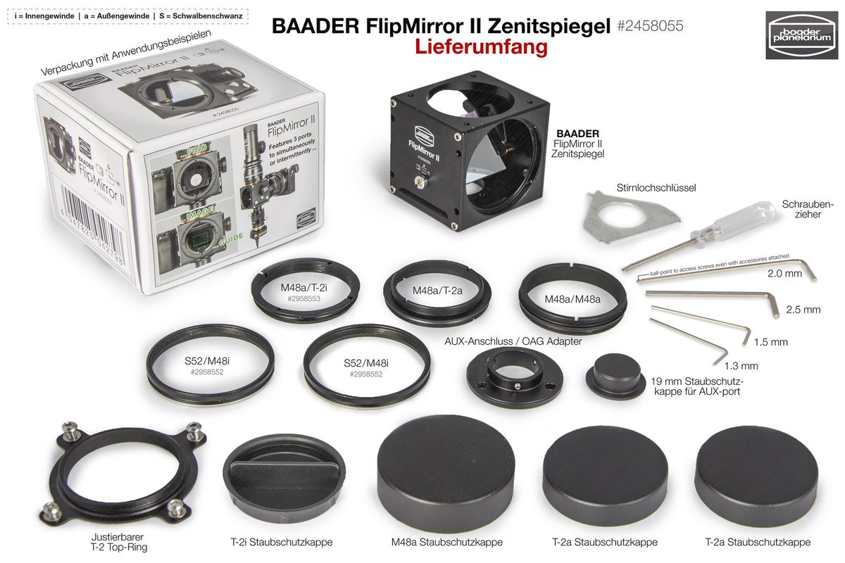 Baader FlipMirror II Zenitspiegel BFM II