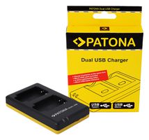 Patona Ladegerät Dual USB Sony NP-BX1