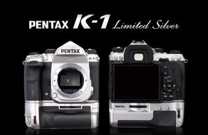 Pentax K-1 Silver limit Body inkl D BG-6