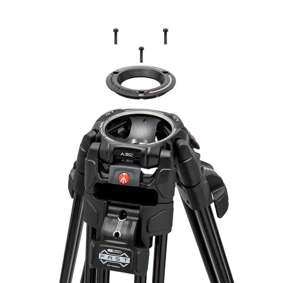 Manfrotto 526 Head w/645 Fast Twin Alu