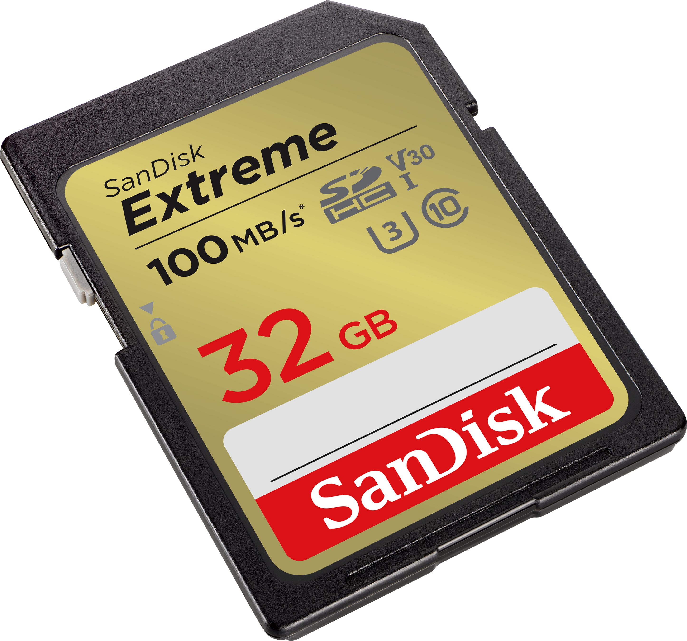 SanDisk Extreme 100MB/s SDHC 32GB V30