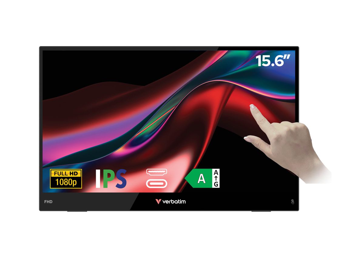 Verbatim Touchscreen Monitor 15.6" Light