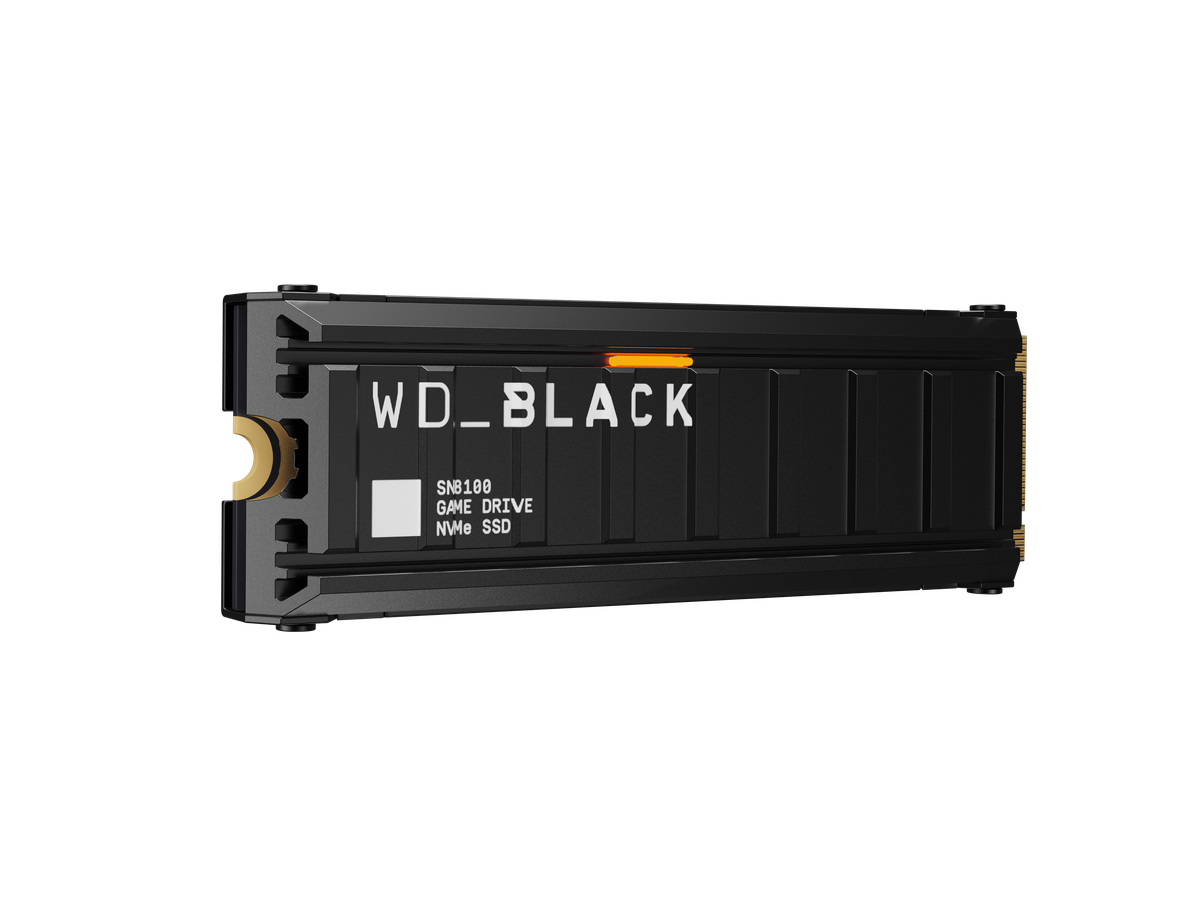 WD BLACK SN8100 SSD 2TB Heatsink