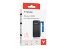 Verbatim Pocket PSSD 512GB Black/Blue