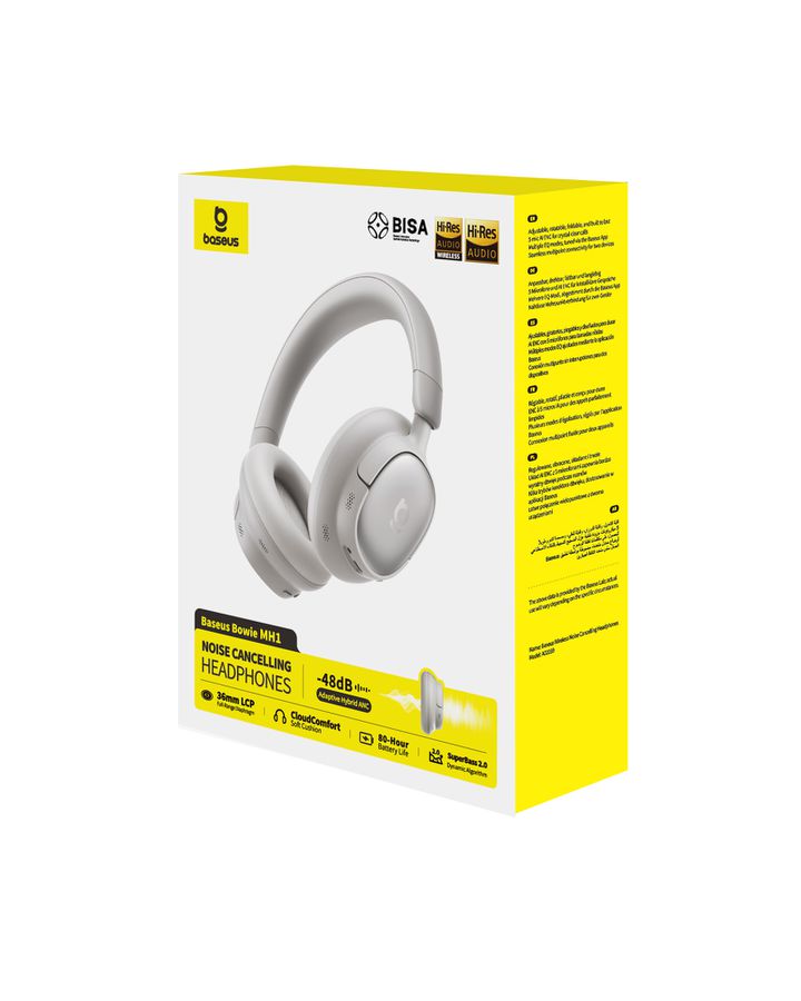 Baseus Bowie MH1 Wirel ANC Headphones Gr