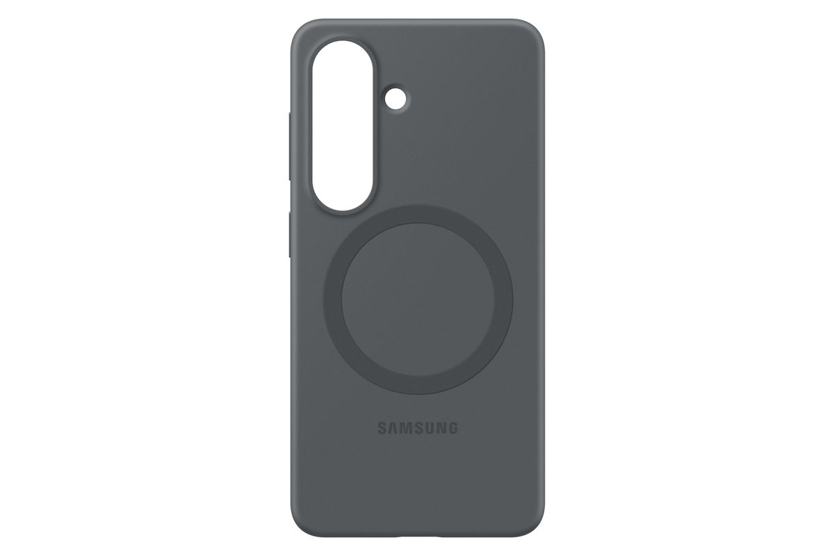 Samsung S26 Silicone Magnet Case Black