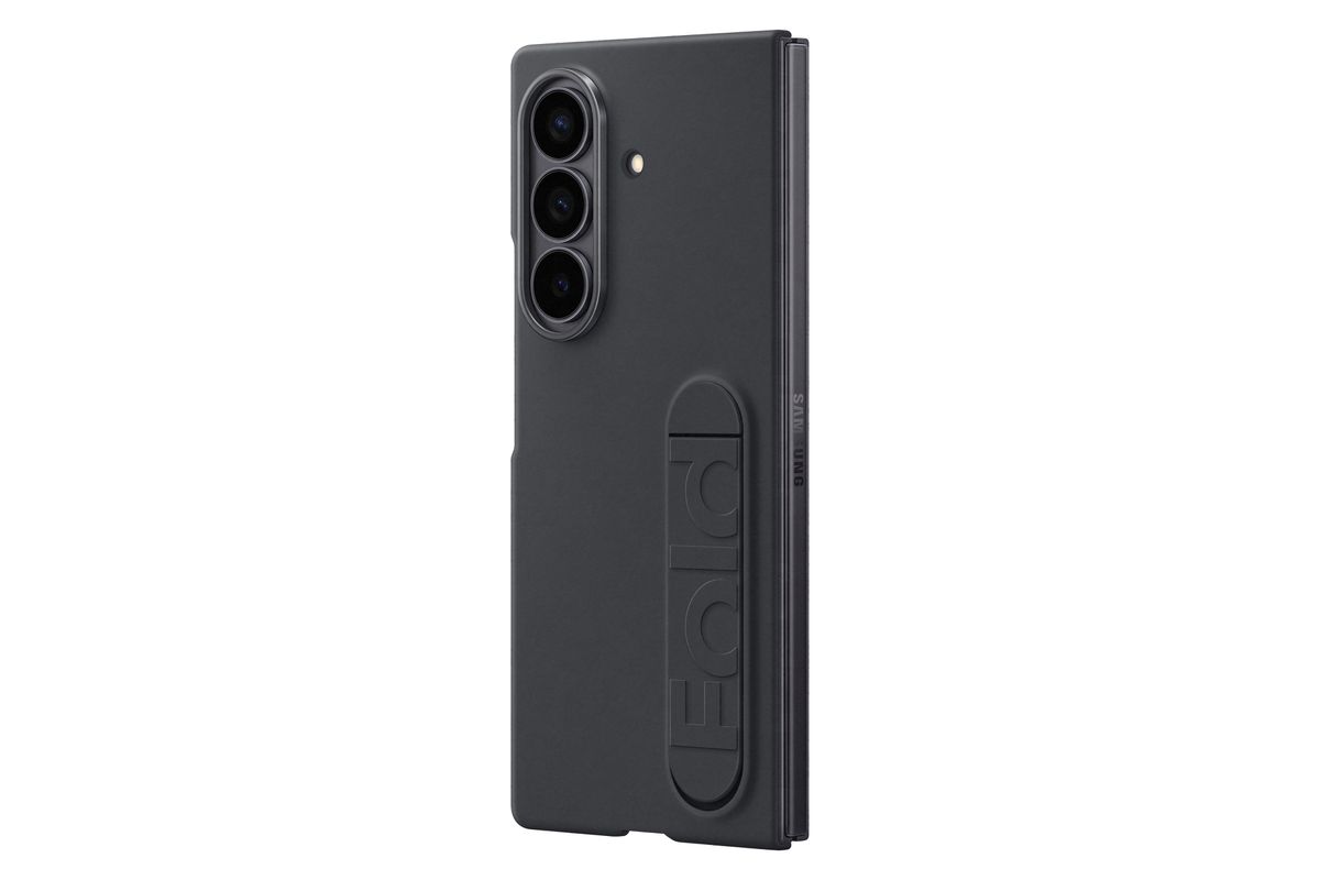 Samsung Fold 7 Silicone Case Black