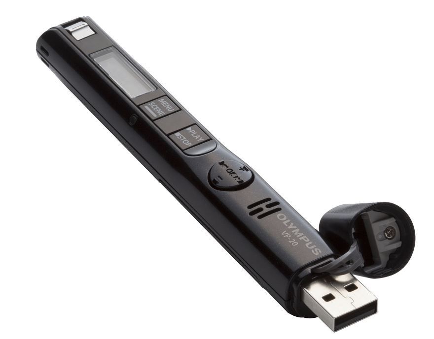 Olympus VP-20 Business Rec. (8GB) Black