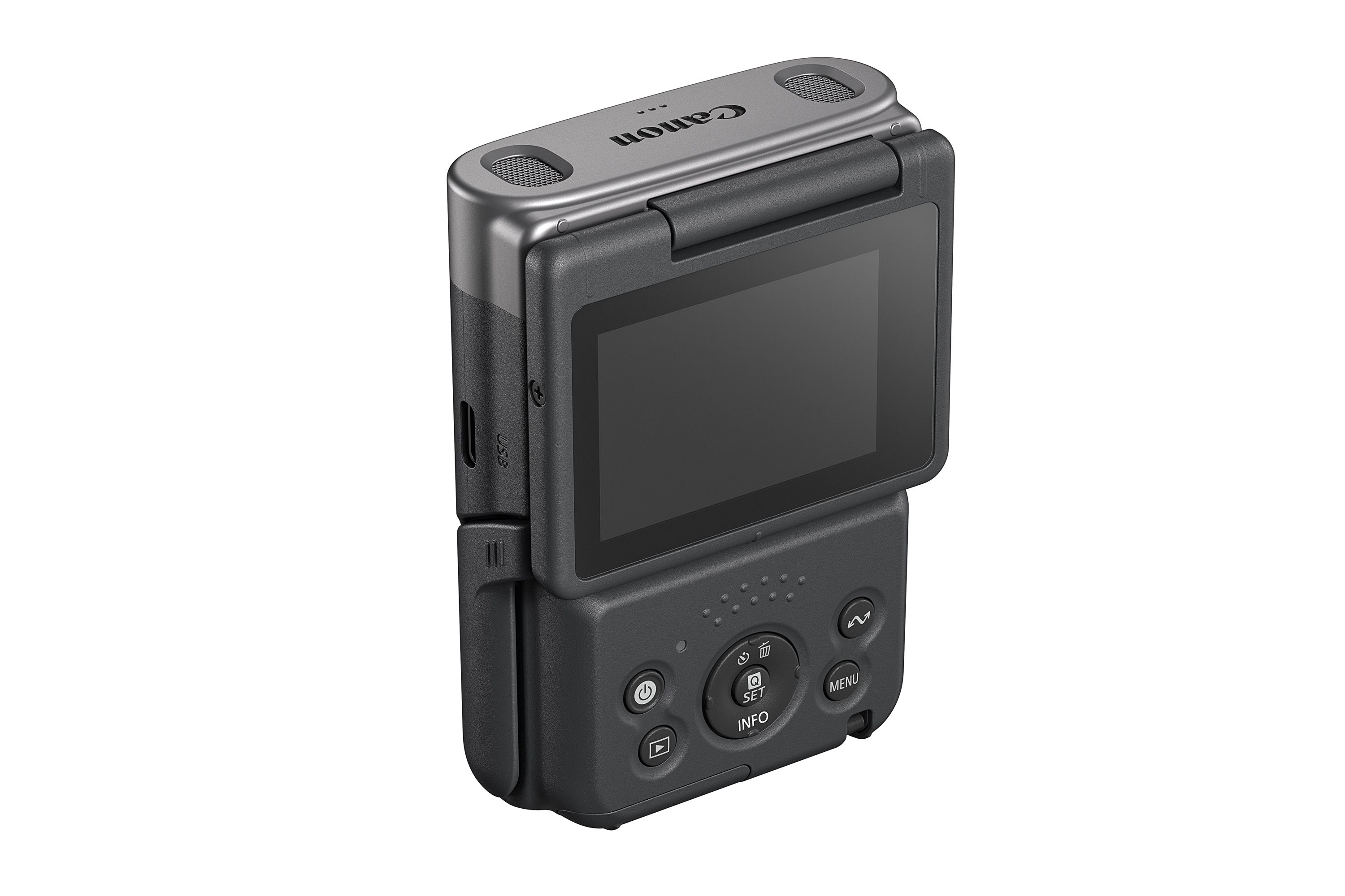 Canon Powershot V10 Vlogg-Kit Silber