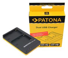 Patona Ladeger Dual USB Sony NP-F Serie