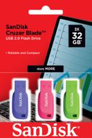 Sandisk Cruzer Blade 32GB Triple Pack