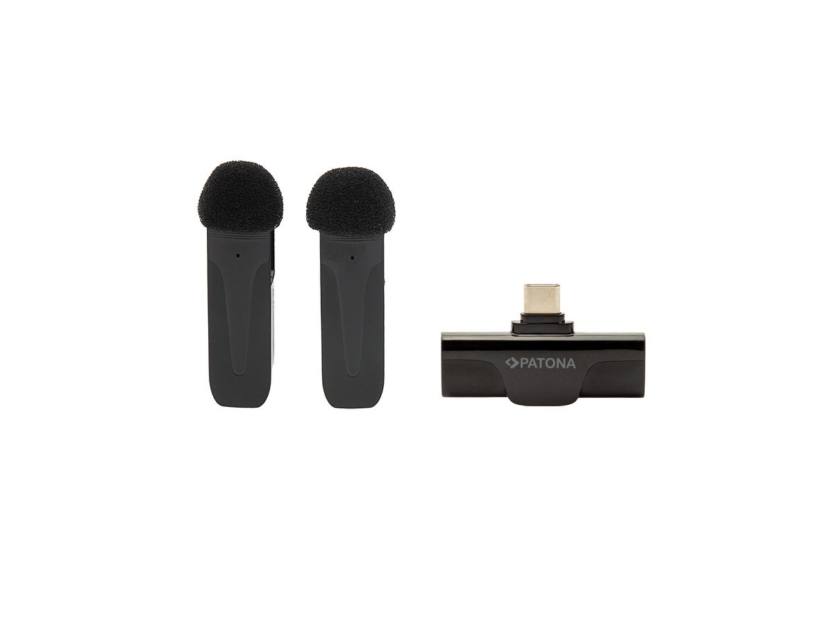 Patona Wireless 2 Lavalier USB-C Set