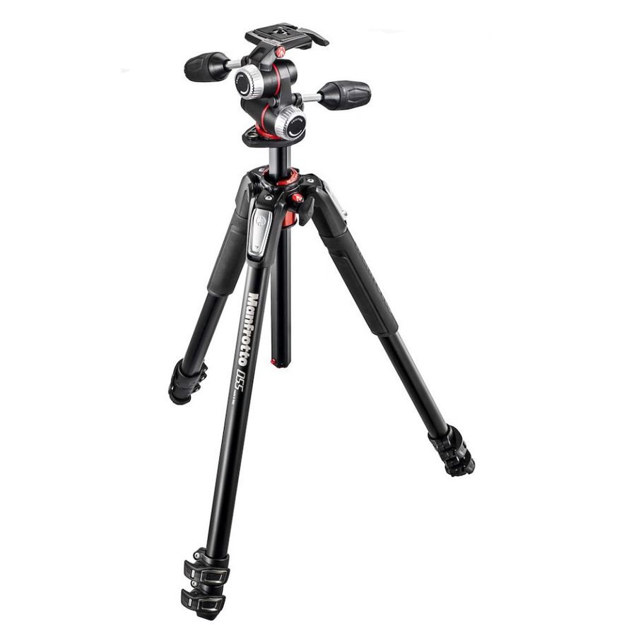 Manfrotto 055XPRO Alu Tripod w/3W Head