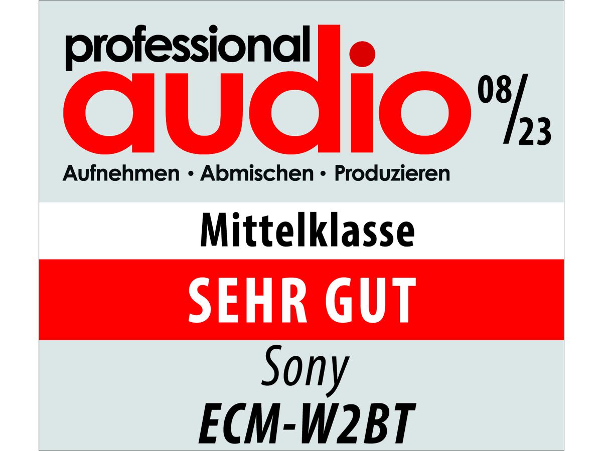 Sony ECM-W2BT Bluetooth Wireles Mikrofon
