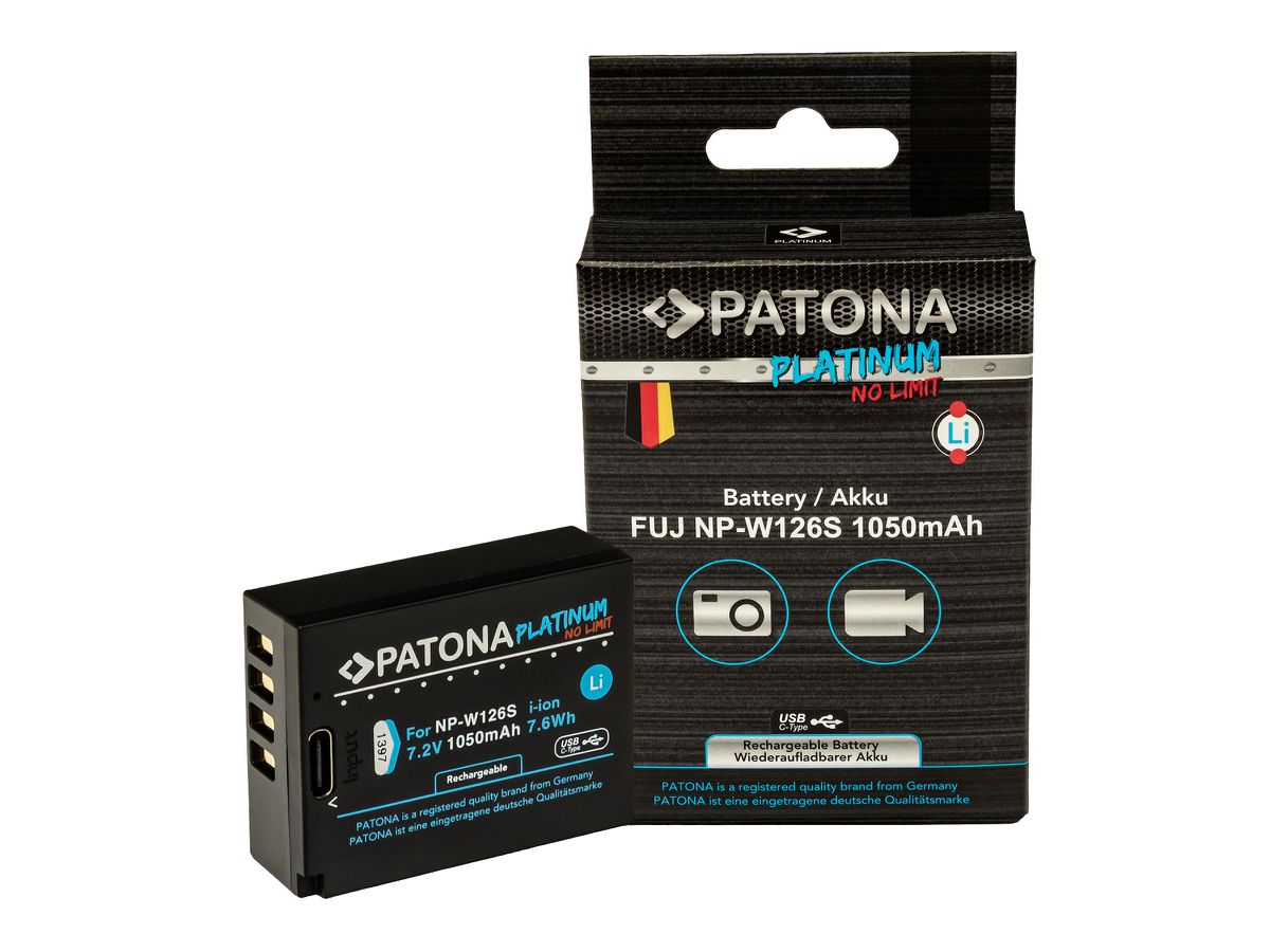 Patona Platinum USB-C Fujifilm NP-W126S