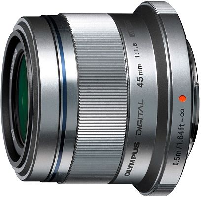 Olympus M.Zuiko 45mm 1:1.8 silver