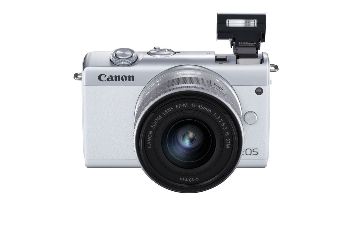 Canon EOS M200 + 15-45mm Weiss