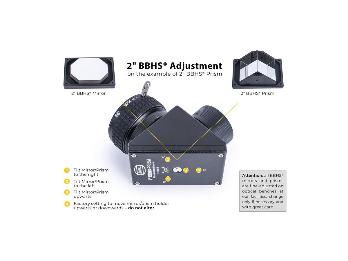 Baader 2" BBHS Justage-Zenitspiegel