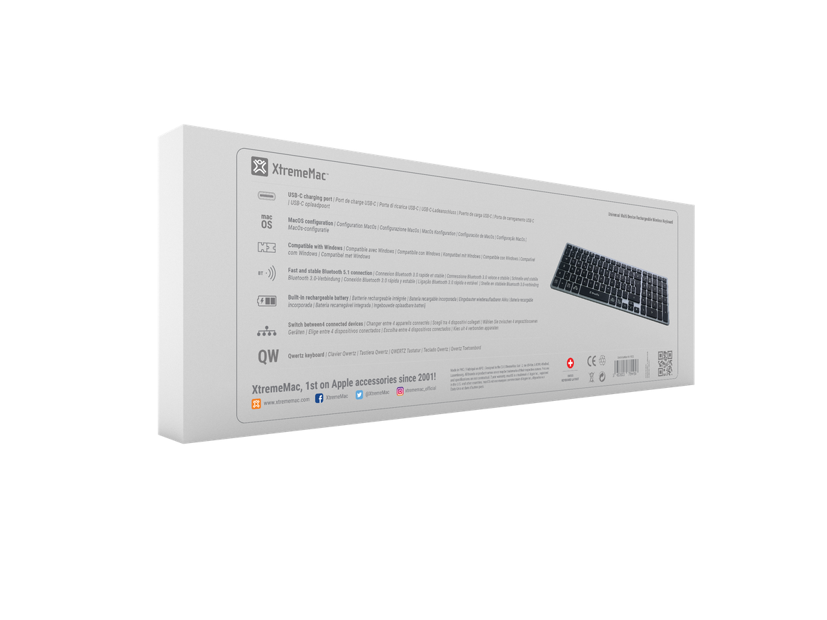 XtremeMac Wireless Aluminum Keyboard