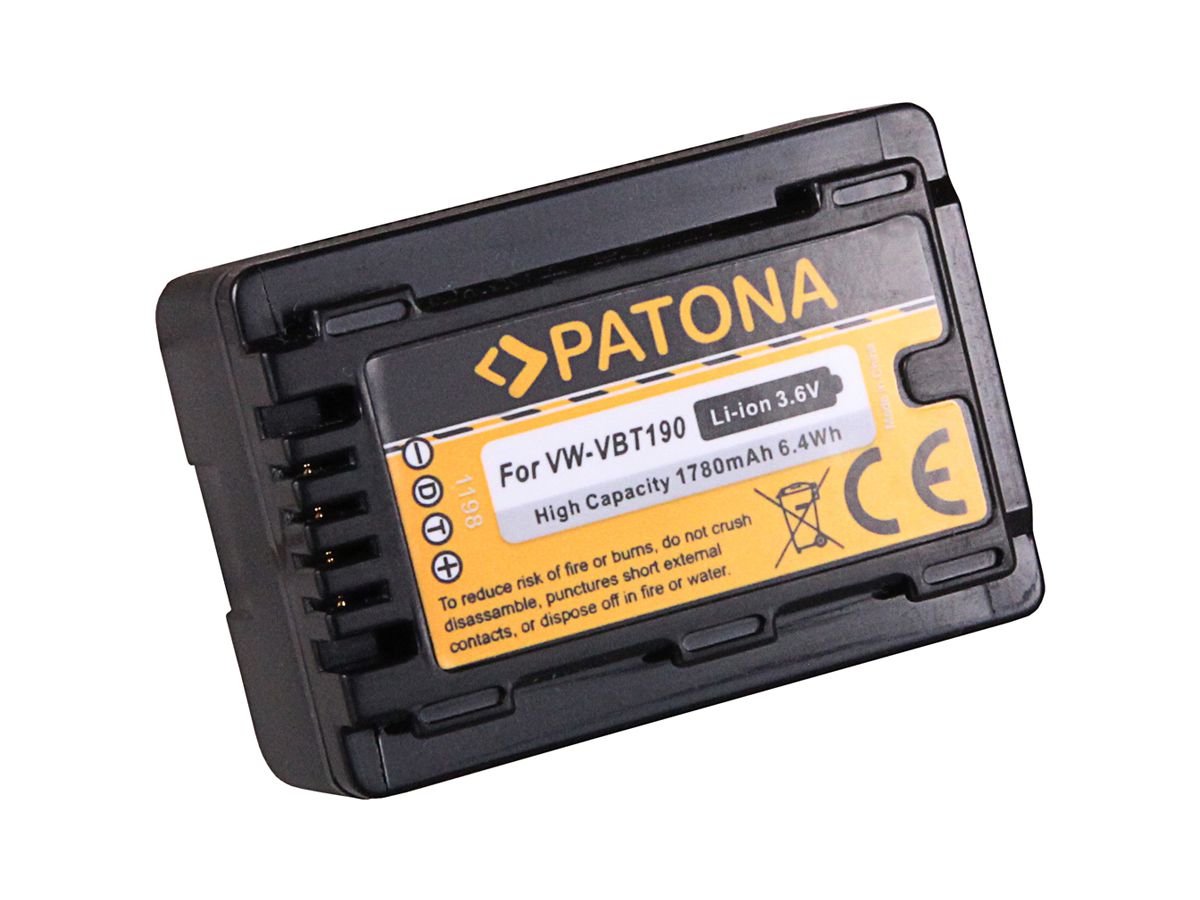 Patona Akku Panasonic VW-VBT190